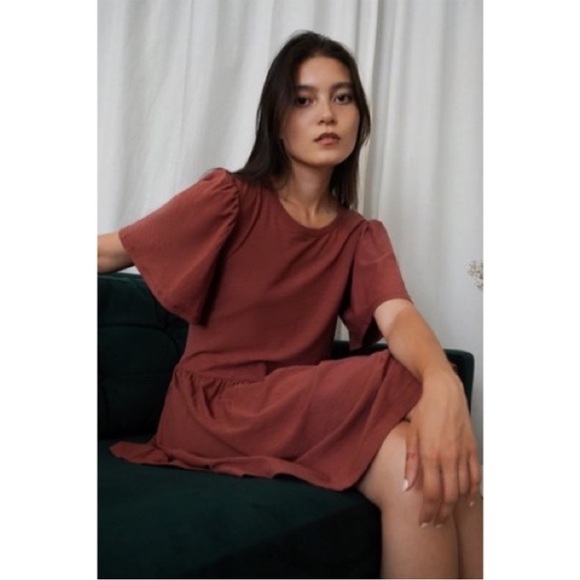 Nation LTD Cadee Dress Rusted Rose size Small - Picture 5 of 15